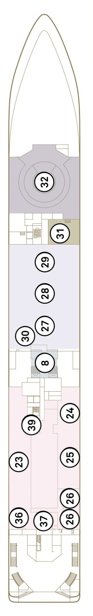 Scenic Ikon deck plan — Deck 4