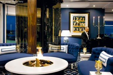 Trafalgar Verity Main Lounge Fireplace